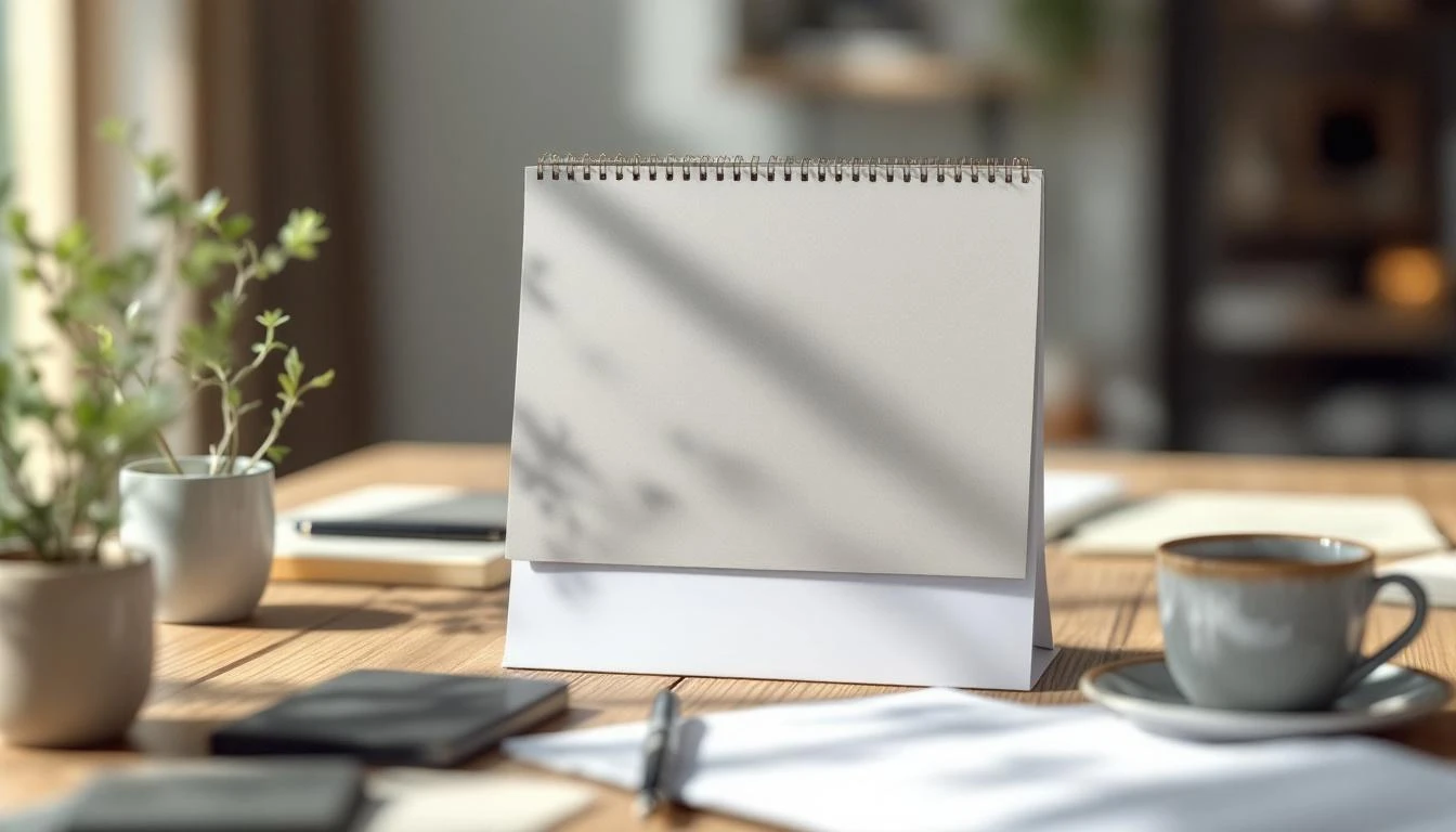 Calendrier d'entreprise personnalisé