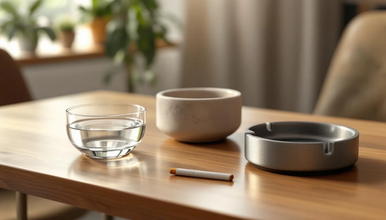 Cendrier adapté pour entreprises