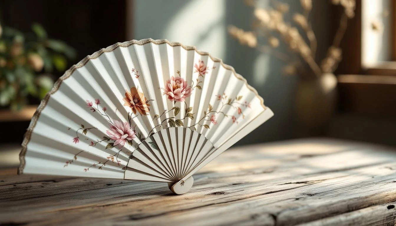 Éventail accessoire mode